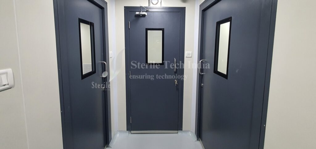 metal-door-modular-cleanroom-india-sterile-tech-manufacturer-supplier-view5